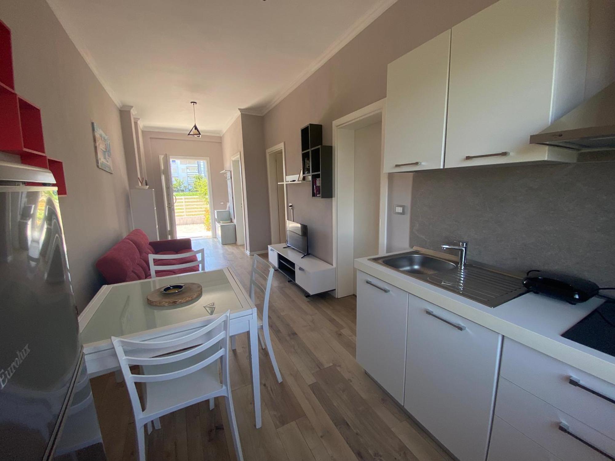 Tea Residence, Gjiri I Lalzit Apartments Durrës Exteriör bild